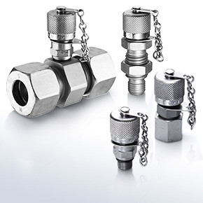 STAUFF Test 12 (Type SKK12) Test Couplings with Piston Valve