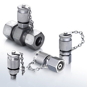 STAUFF Test 20 (Type SKK20) Test Couplings with Piston Valve
